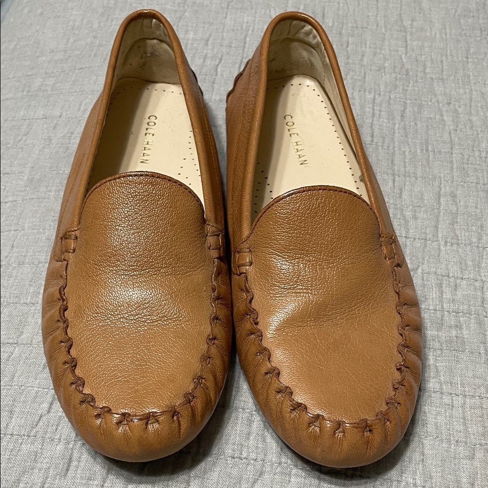 Cole Haan Evelyn Driver Women’s Loafers Size 8B Leather Driving Moccasin Style
